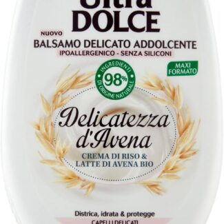 Garnier Balsamo Ultra Dolce Rituale d'Argan, Balsamo per Capelli Secchi e Indisciplinati, 250 ml