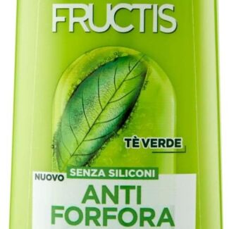 Garnier Fructis Shampoo Lenitivo, Per Capelli Normali, Azione Antiforfora, Con Tè Verde e Piroctone Olamina, 250 ml