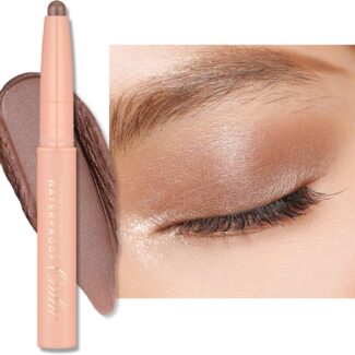 Oulac Matita Ombretto Girevole Moka Satin-Finish - Impermeabile e a Prova di Sbavature, Dura 16 Ore+, Texture Cremosa e Setosa, Vegan, WA02 Opulent Affair